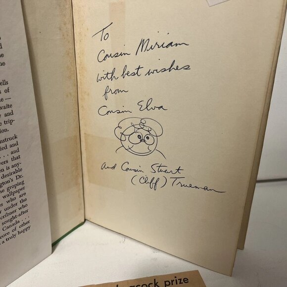 Cousin Elva by Stuart Trueman (1955, McClelland & Stuart) Hardcover Book Signed - Picture 6 of 8